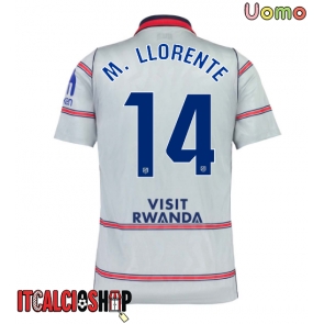 Atletico Madrid Marcos Llorente #14 Terza Maglia 2026-27 Manica Corta